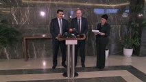 Gümrük Bakanı Tüfenkci, AB Türkiye Delegasyonu Başkanı Büyükelçi Berger'i kabul etti - ANKARA