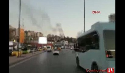 Karaköy'deki patlamadan ilk görüntüler