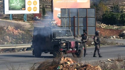 اشتباكات في الضفة الغربية  بين الفلسطينيين والقوات الإسرائيلية