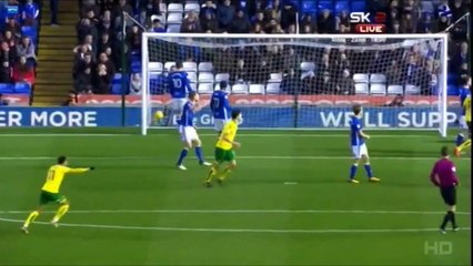 0-1 Alex Pritchard Amazing Goal England  Championship - 26.12.2017 Birmingham City 0-1 Norwich City