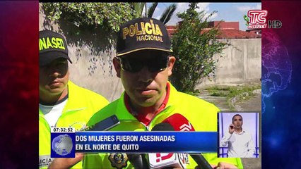 Madre e hija asesinadas en el norte de Quito
