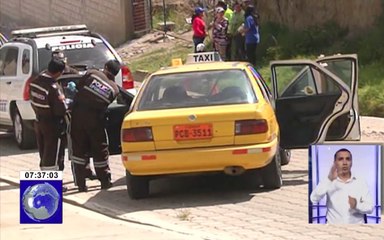 Taxista fue asesinado en Quito por el robo de su vehículo