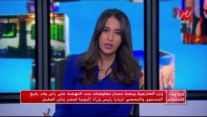 وزير الخارجية سامح شكري يبحث مسار مفاوضات سد النهضة على رأس وفد رفيع المستوى..والتحضير لزيارة رئيس وزراء أثيوبيا لمصر ين