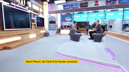 Sami Nouri, le jeune prince de la haute couture.