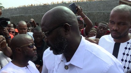 Elections au Liberia: "je sais que je vais gagner" (George Weah)