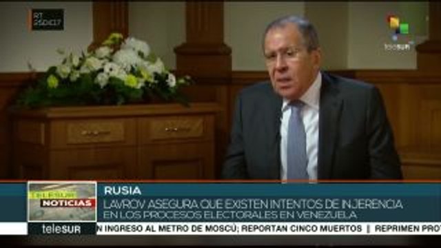 Condena Rusia injerencia de potencias occidentales en Venezuela