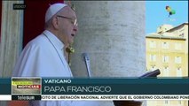 Papa Francisco reitera su apoyo al proceso de diálogo en Venezuela