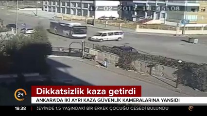 Dikkatsizlik kaza getirdi