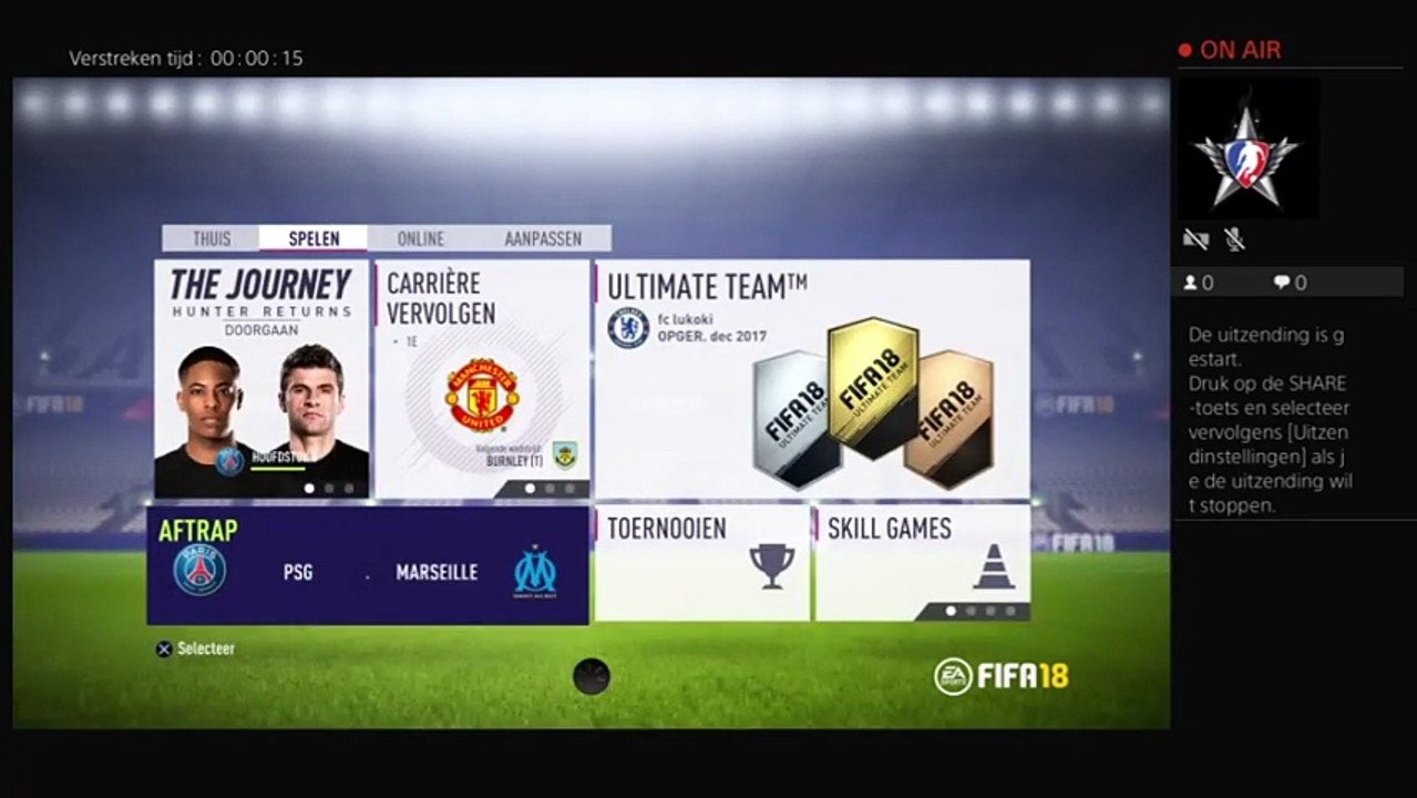 Live PS4-uitzending van lukokiobed9