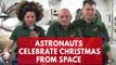 This is how NASA celebrates Christmas at space station