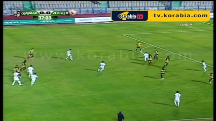 محمد الشامي يحرز هدف عالمي للزمالك في مرمى المقاولون العرب .. الدوري المصري