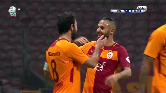 1-0 Selçuk İnan Goal Turkey Turkiye Kupasi Round of 16 - 26.12.2017 Galatasaray SK 1-0 Bucaspor