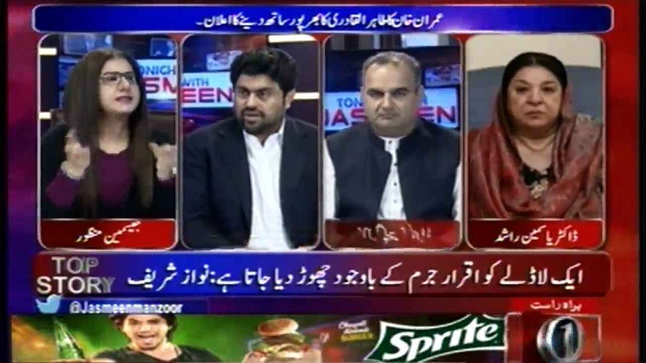 TONIGHT WITH JASMEEN | 26 December-2017 | Kamran Tessori | Yasmeen Rashid | Ramesh Kumar |