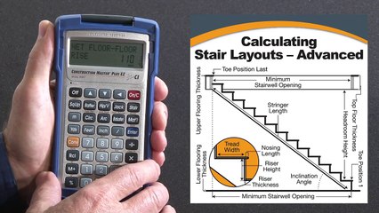 Construction Master Plus EZ Advanced Stairs How To