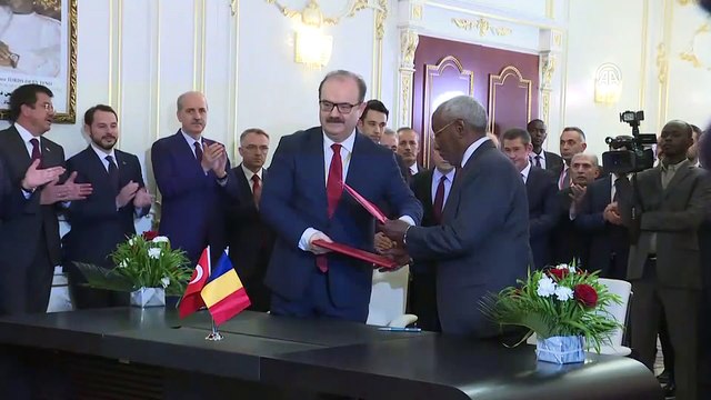 Türkiye - Çad protokol imza töreni - ENCEMİNE