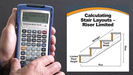 Construction Master Plus EZ Riser Limited Stairs How To