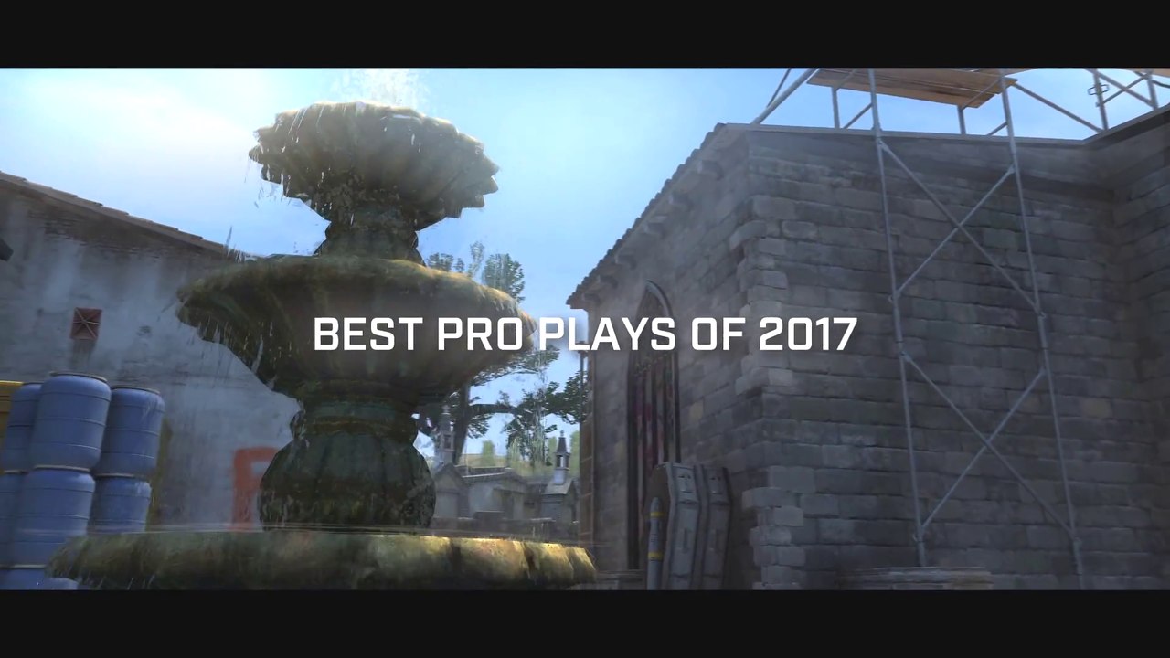 BEST PRO PLAYS OF 2017 #CSGO