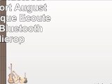 Écouteurs Bluetooth pour le Sport  August EP614  Casque Écouteur Stéréo Bluetooth v40