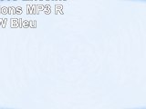 Lenco BTS110 Enceintes PC  Stations MP3 RMS 3 W  Bleu