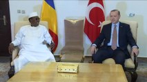 - Cumhurbaşkanı Erdoğan, Çad Cumhurbaşkanı İdris Debi ile bir araya geldi
