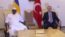 Cumhurbaşkanı Erdoğan, Çad Cumhurbaşkanı İdris Debi ile Bir Araya Geldi