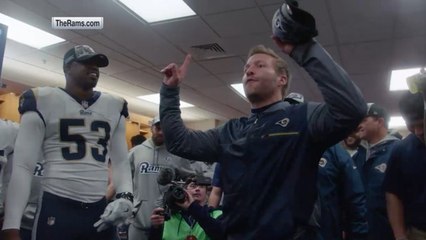 Rams celebrate Week 16 win