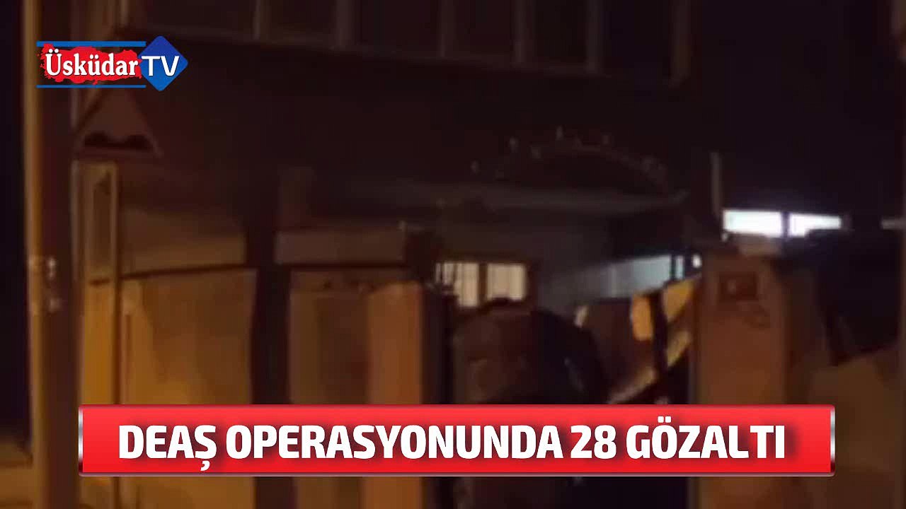 DEAŞ operasyonunda 28 gözaltı