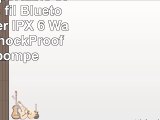 Evershop portable stéréo sans fil Bluetooth Speaker IPX 6 Waterproof ShockProof pour