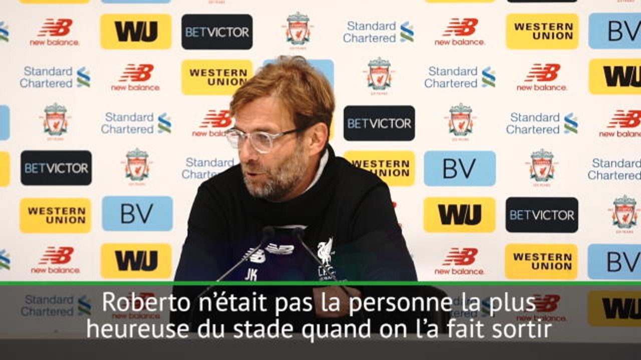 20e j. - Klopp : "Je suis toujours content quand les gars marquent"