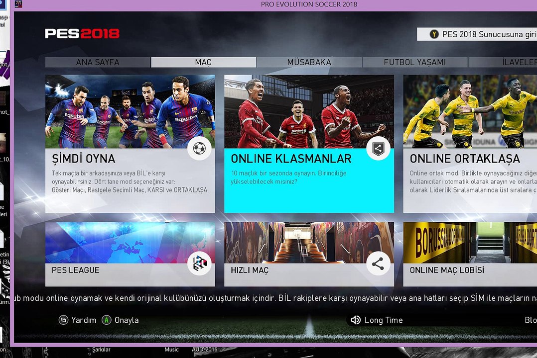 Pes 2018 donma sorunu,açılmama sorunu %100 kesin Çözüm