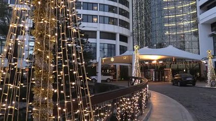 Turistik Bölgeler "Yılbaşı Işıkları"Yla Göz Kamaştırıyor