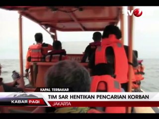 Tim SAR Hentikan Pencarian Korban KM Zahro Express