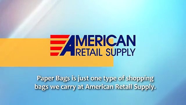 Shopping Bags Paper Supply - Americanretailsupply.com