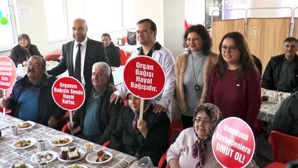 Organ nakliyle sağlığına kavuşanlar yılbaşı pastası kesti - ÇANAKKALE