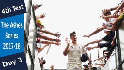 Australia vs England | 4th Test | Day 3 | 28 Dec 17 | Alastair Cook 5th Double Century | Highlights
