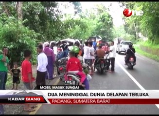 Masuk Sungai, Dua Penumpang Mobil Meninggal Dunia