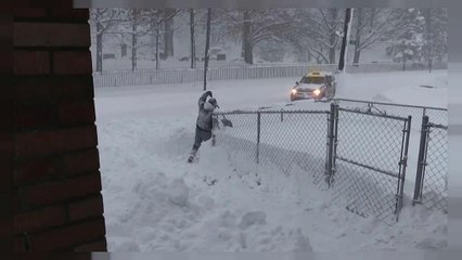 Nevadas récord y temperaturas extremas en América del Norte