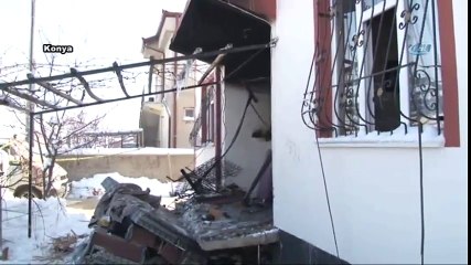 Baba ve 3 Oğlu Yangında Hayatını Kaybetti