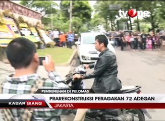 Polisi Gelar Prarekonstruksi Pembunuhan di Pulomas