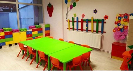 Anaokulunun Çatı Sıvası Çöktü : 5 Öğrenci Yaralı