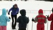 On apprend le ski de fond dans le Pilat