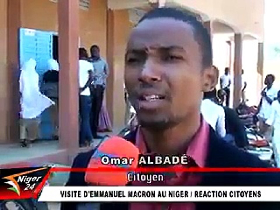 Message à Macron president de la France depuis le Niger.