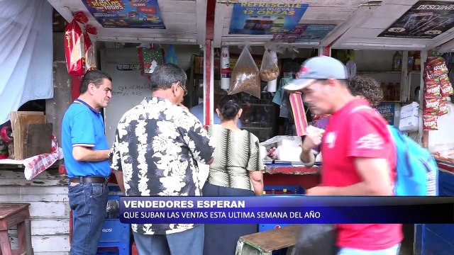 Vendedores esperan que suban las ventas