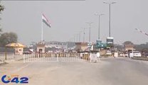 Wagah Attari border indian flag disappeared
