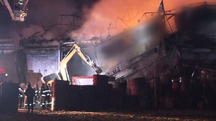 의정부 타이어 판매점 불...인근 가구 정전 / YTN