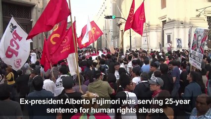 Peru's Kuczynski defends his decision to pardon ex-strongman