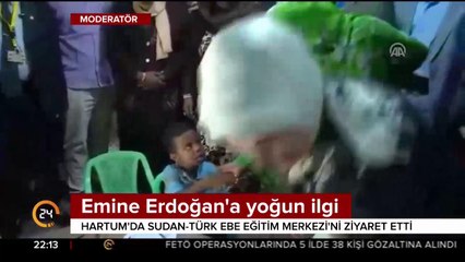 Emine Erdoğan'a yoğun ilgi