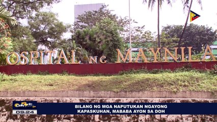 Bilang ng mga naputukan ngayong Kapaskuhan, mababa ayon sa DOH