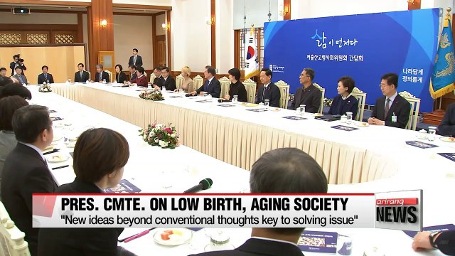 South Korean President Moon Jae-in focuses low birthrate policies on improving women's quality of life