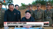 U.S. announces sanctions on two officials over North Korea's   missile program